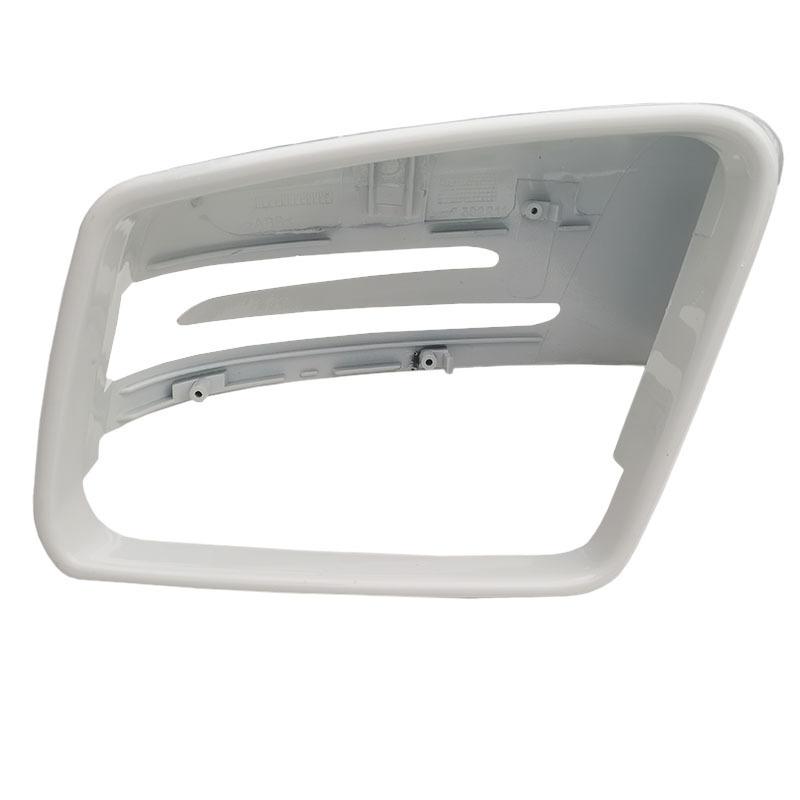 White Side Mirror Cap Covers For Mercedes Benz W212 W204 C E S Class W176 W246 C117 X156 X204 W221 C218 A B CLA GLA GLK Replace