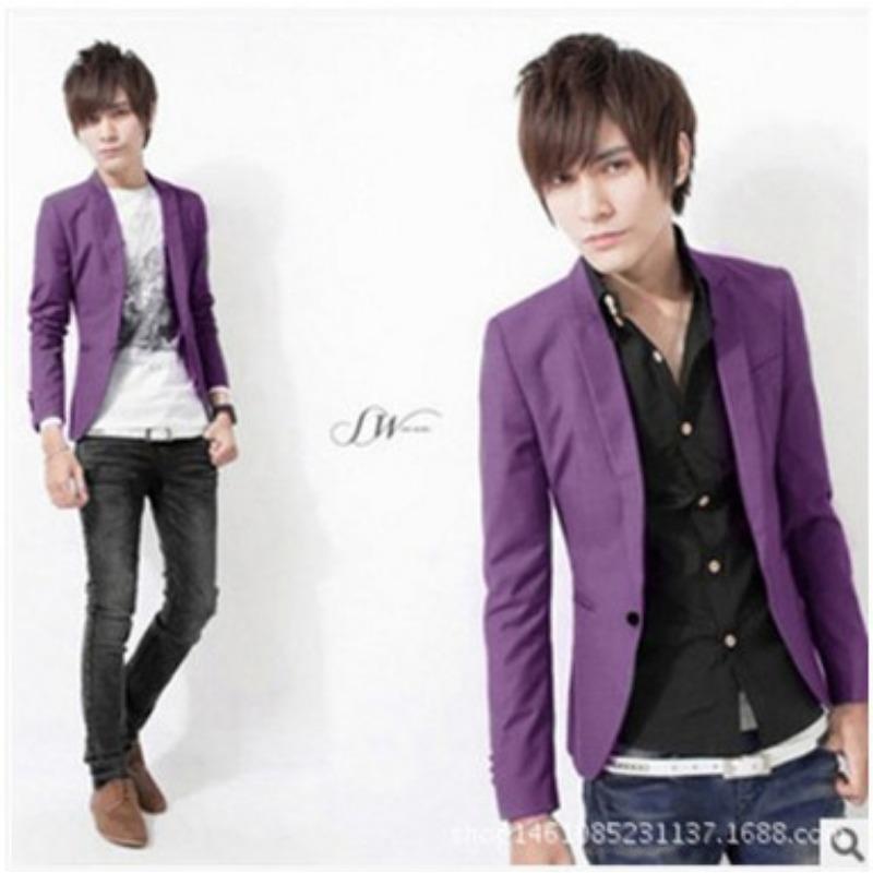 New Men's Casual Small Suit Korean Version Fashion Men's Blazer