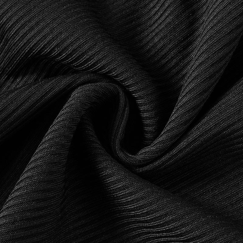 Women's Fashion Three-dimensional Flower Decoration Sexy Spice Girl Style Short Plunge Top