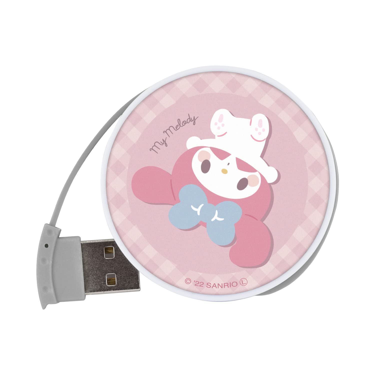 Gourmandise Sanrio Characters Round USB Hub My Melody SANG-246MM