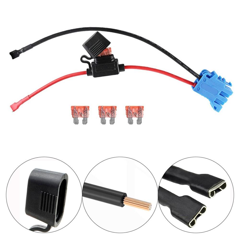Durability 12 AWG Wire Harness 12V Battery-powered For 12V SLA Batteries