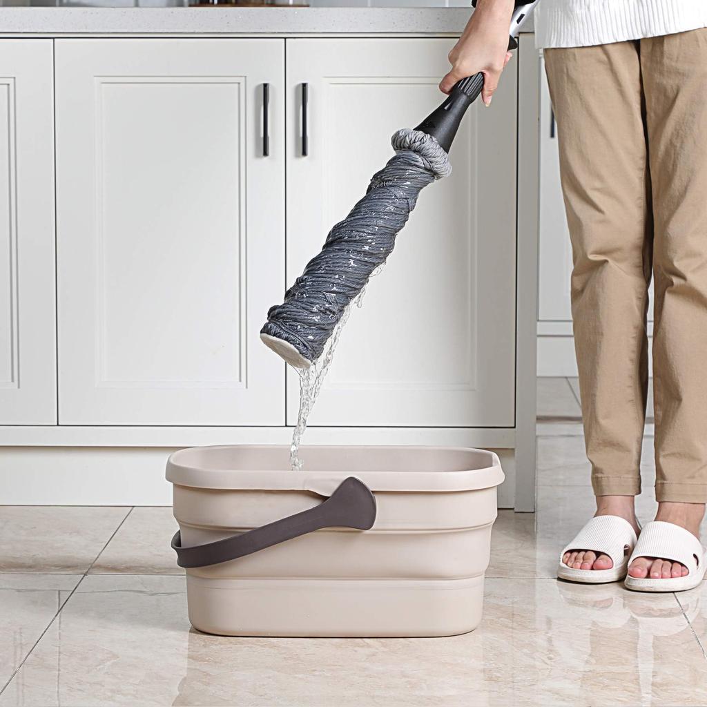 Eyliden Foldable Wash Laundry Foldable Silicone Wash Easy Car Fishing Shoe 36 x 19 x Car Bathroom Foot Portable Bucket, Basket, Bucket, 10L, Storage,