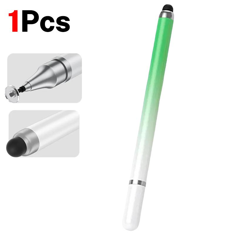 1-8Pcs Double-Headed Universal Stylus Pen For iPad Tablet Android IOS Phone Drawing Writing Capacitive Screen Touch Stylus Pens