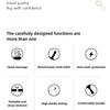 1 Pc Eco-friendly Bamboo Hair Brush Detangling Hairbrush Wooden Air Cushion Massage Comb Wide Tooth And Pointed Tail Cmb