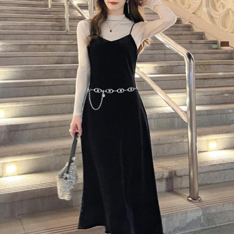 Mei Mary Influencer-style Waist Chain for Women: Fashionable, Luxurious, Versatile, High-end, Unique Star Detail, Slim Waist Chain