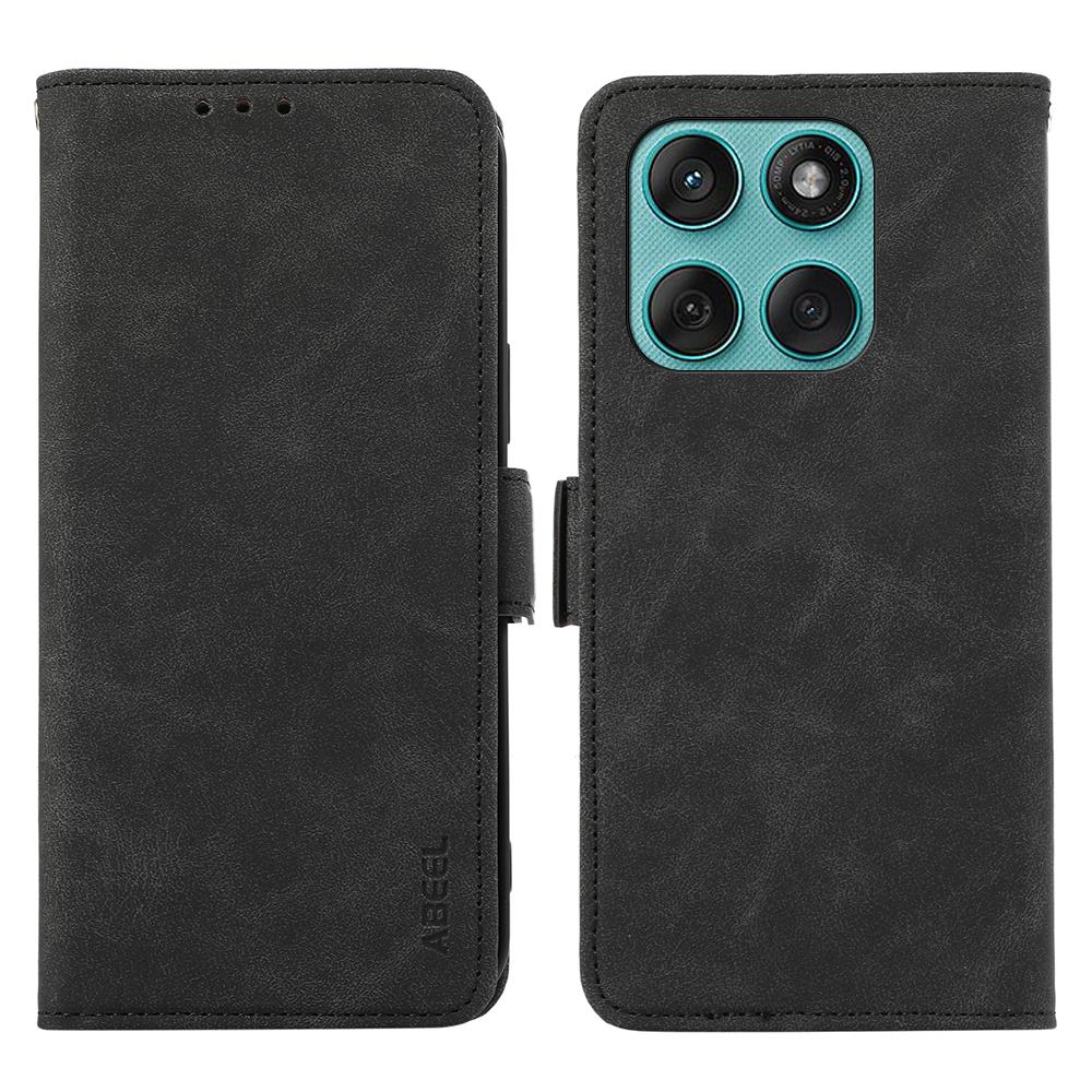 ABEEL Husă pentru Motorola Edge 60 5G/60 Fusion 5G Piele PU Folio Stand Vizualizare Blocare RFID Husă Telefon