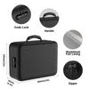 5200°F Heat-Resistant File Storage Container, Lockable Waterproof Fireproof File Box Large Capacity Box with Handle