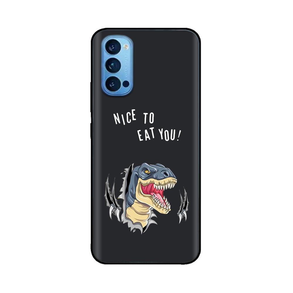 For Oppo Reno4 Pro 5G Case Soft TPU Black Silicone Phone Back Cover for OPPO Reno 4 Reno4 Pro 5G 4G Case Funda Coque Bumper Capa