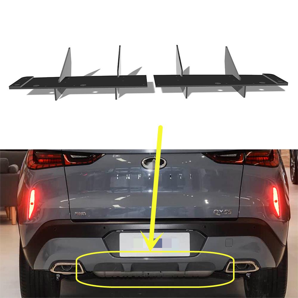 Rear Spoiler for 2021-2024 Infiniti QX55 - Exterior Automotive Part чёрный
