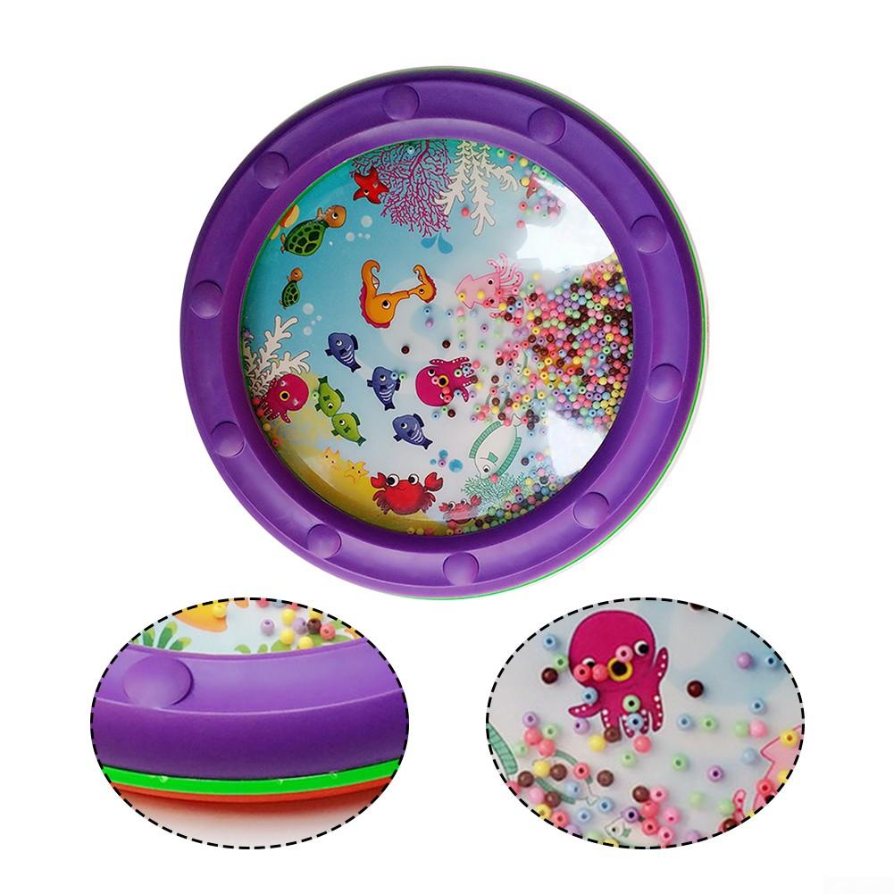 

Educational Toys Ocean Wave Sound Bead Drum Package Content
