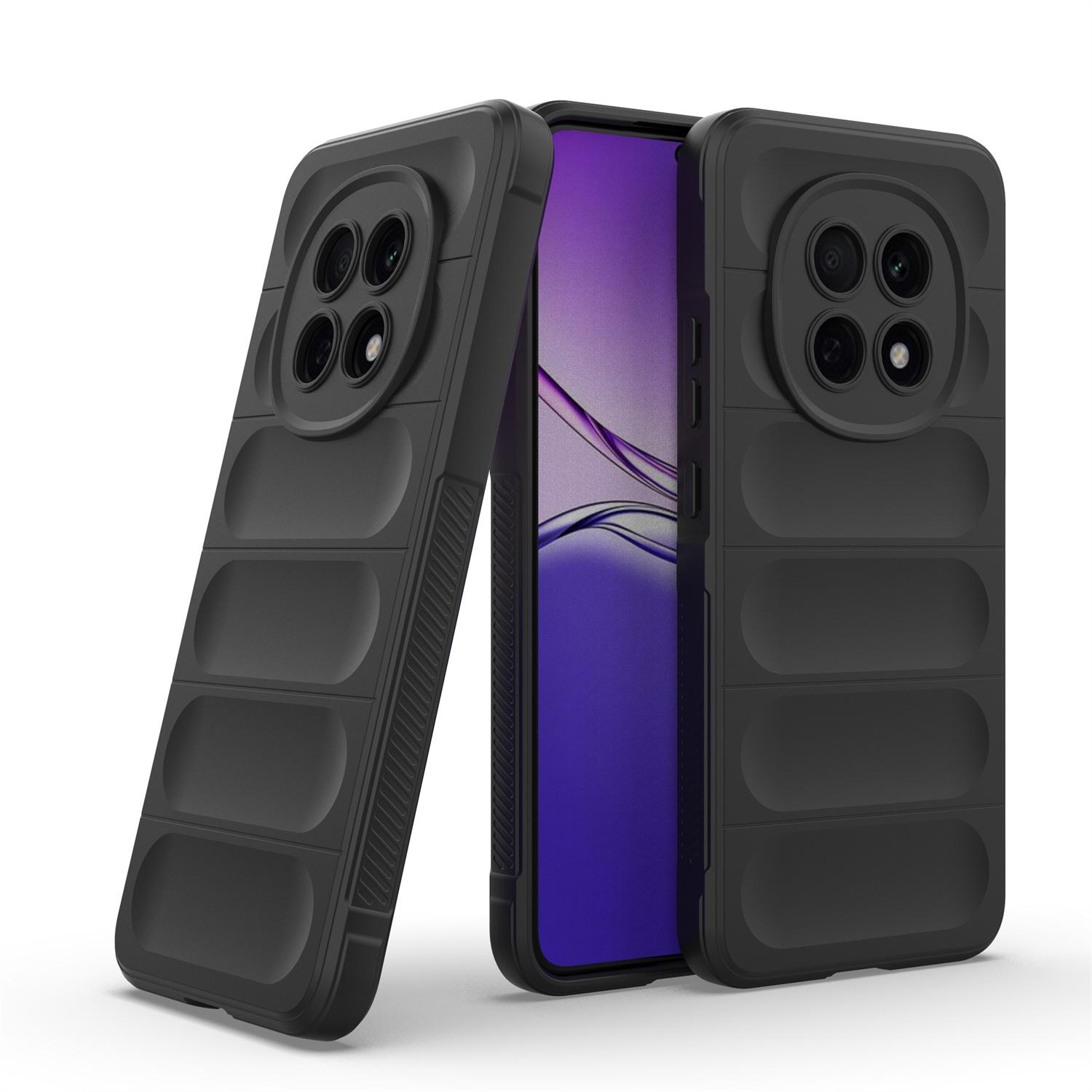 

For Oppo F29 Pro 5G Case Anti-Drop Soft TPU Rugged Phone Back Cover Dark Grey