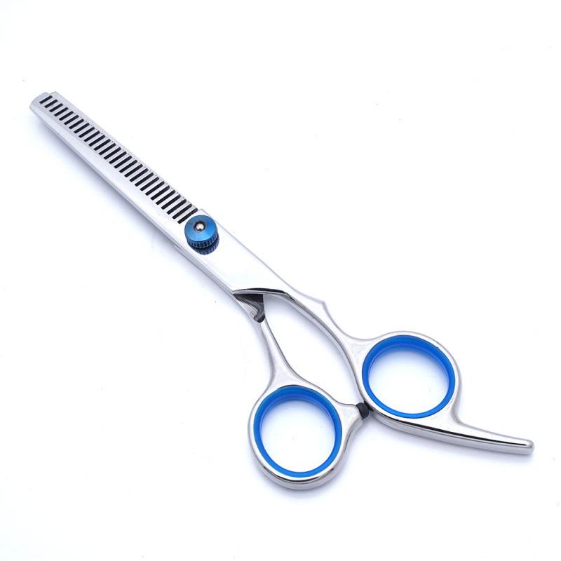 Pet Grooming Scissors Round Head Professional Stainless Steel Dog Hair Scissors Durable Pet Shears Animal Cutting Portable Set