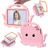 For iPad (2025)/10.9 (2022)/Air 11 (2025)/(2024) EVA Case Cartoon Octopus Hand Grip Tablet Cover with Shoulder Strap