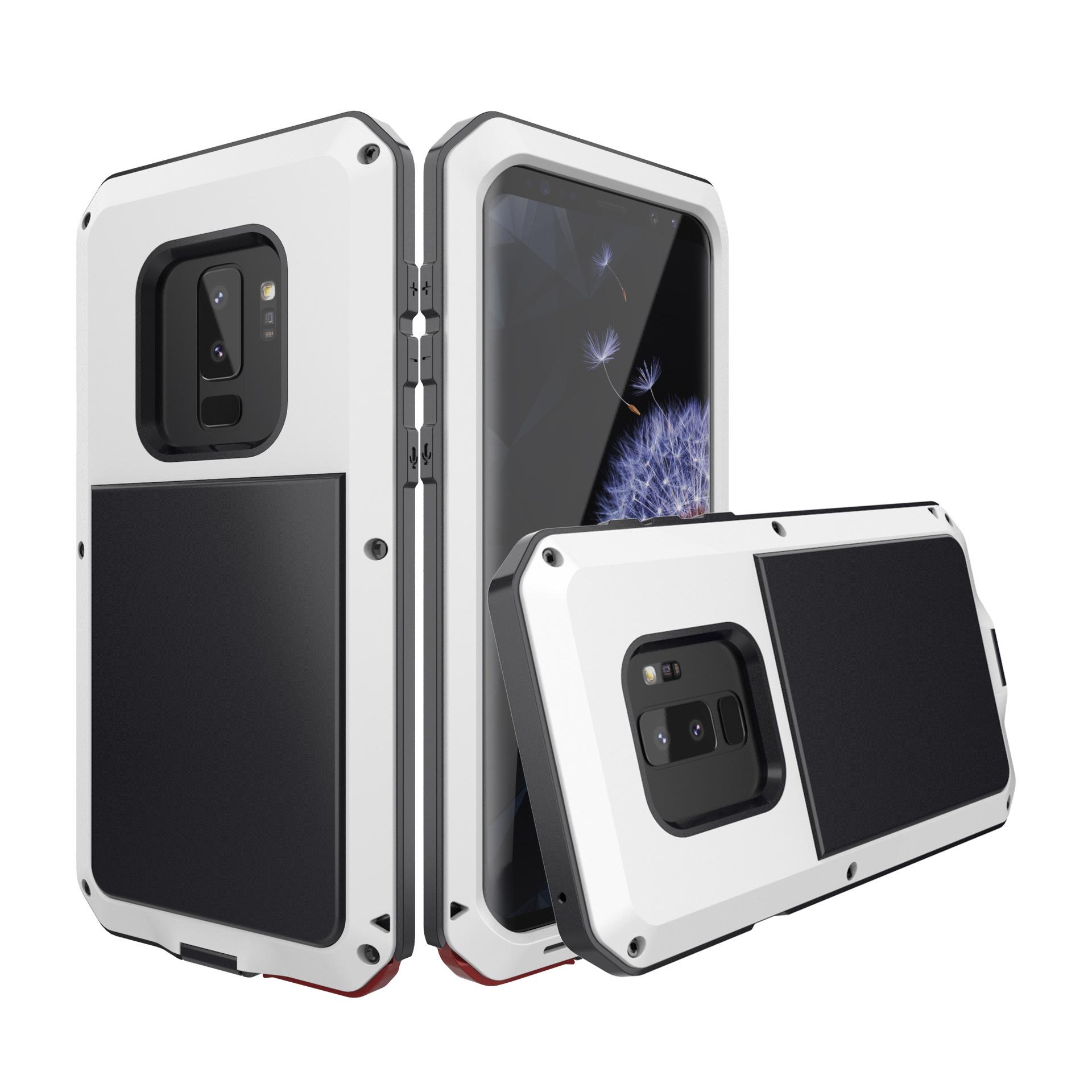 

Samsung S8/S7/S8+ Rugged Metal Case: Drop-Proof, Durable Protective Cover S8 Plus белый