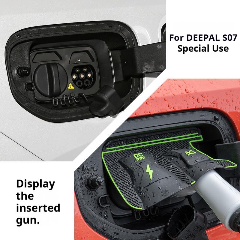 For Deepal G318 L05 L07 S05 S07 S09 Waterproof Charging Port Cover - EV Protector Seal Cap Agat Rain Dust Mud