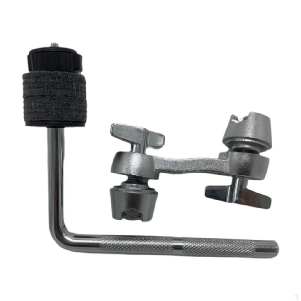 Cymbal Arm Mounting Clamp L Rod Adjustment Tool for Professional Musicians