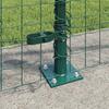 Welded Wire Fence with Concrete Foundation 25 x 1 m (W x H)