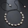 Handmade Beaded Shell Clavicle Necklace
