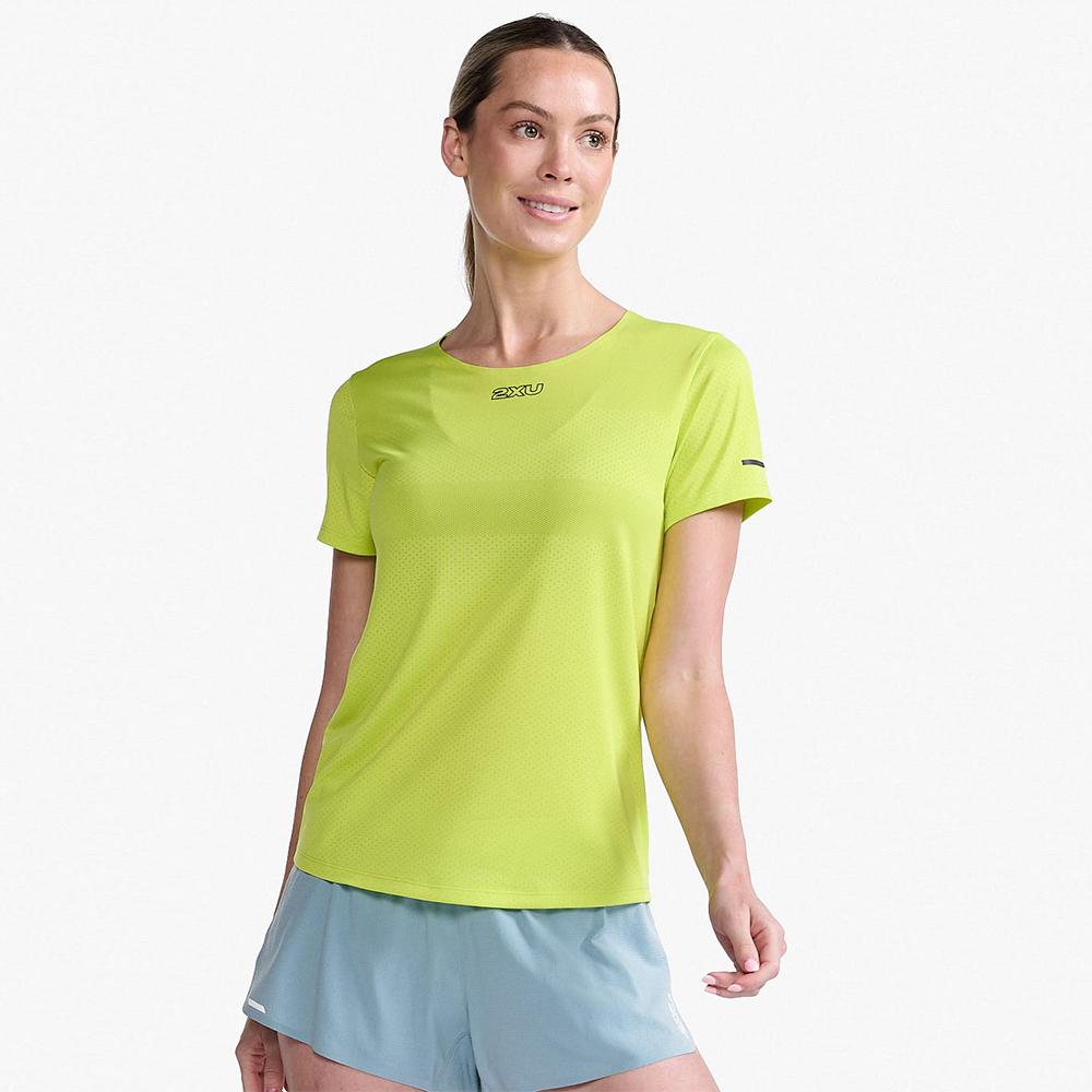 Tutaimjeuyu WomenS Light Speed Tech Short Sleeve Tee YellowWr7152Avol-Brf