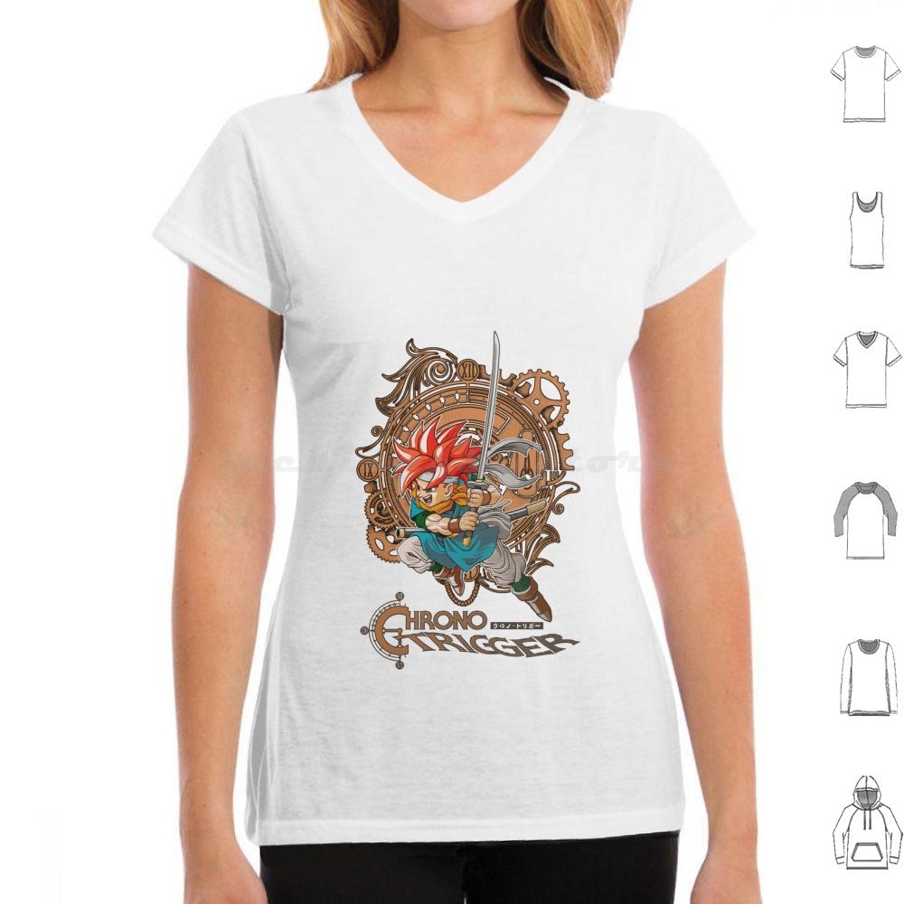 Chrono Trigger 02 Classic T Shirt 6xl Cotton Cool Tee Chrono Trigger Final Fantasy Super Square Enix Video Games Chrono Cross