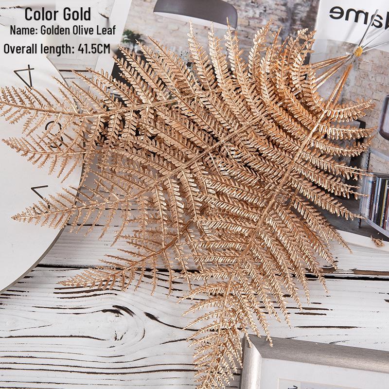 New Year & Christmas Gold & Silver Flower Spray Decoration Accessories