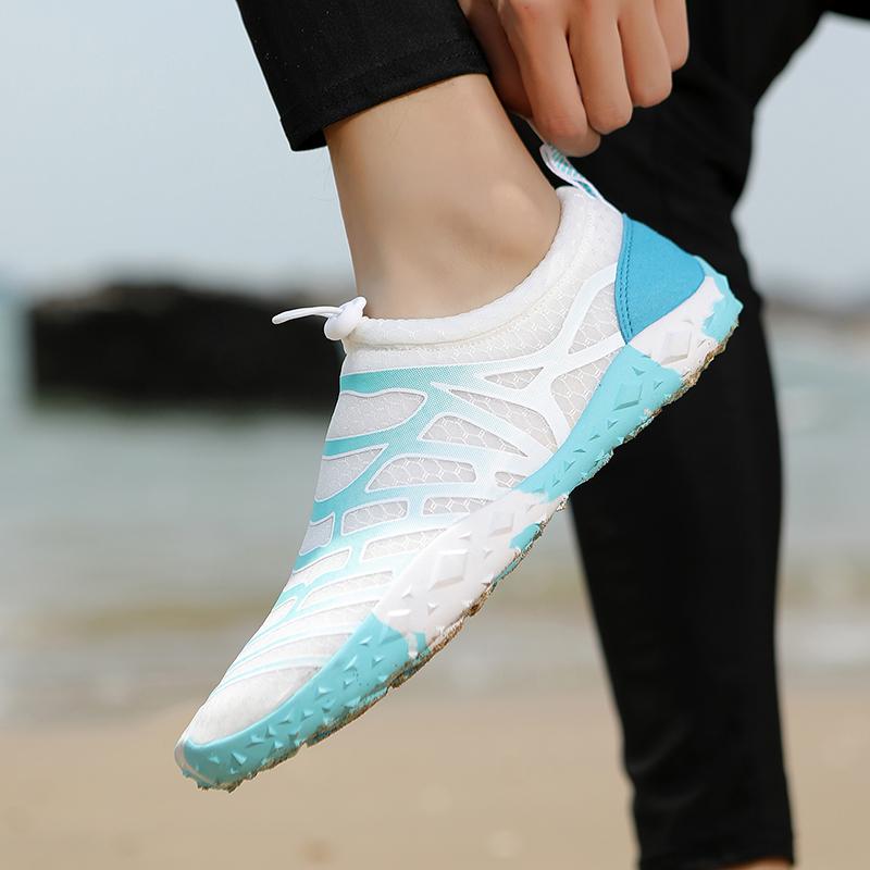 Quick Drying Beach Water Shoes Unisex Swimming Aqua Slippers Barefoot Surfing Upstream Sneakers Light Seaside Shoes