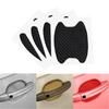 Carbon Fiber Scratches Resistant Cover Auto Handle Protection Film For 4Pcs/Set Car Door Sticker  3d  Small size
