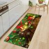 Christmas Kitchen Sand Carpet Doormat Long Floor Mat