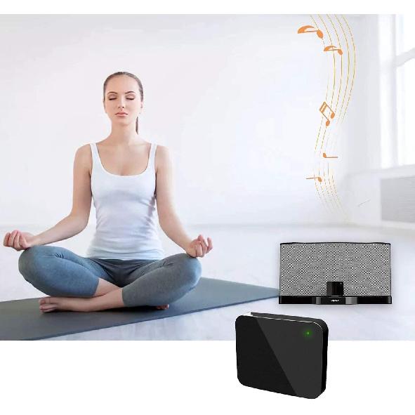30 Pin Bluetooth Adapter, Wireless 30Pin Stereo Audio Adapter Bluetooth 5.0 Music Receiver for Bose Sounddock II 2 10 Lifestyle V35 135 Digital Music