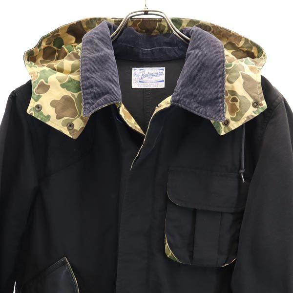 HINSON Work Jacket L Black Series Hood Men's Used