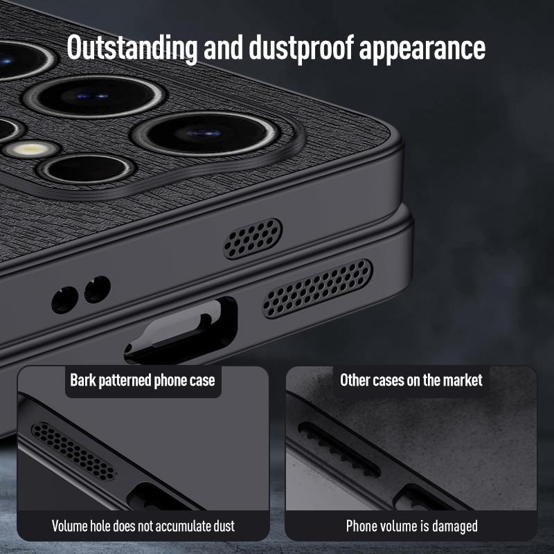 For Samsung Galaxy S25 Ultra Case Wood Texture PU Leather Coated PC+TPU Phone Cover