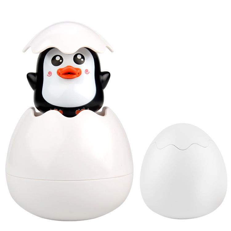 Baby Bathing Toy Kids Cute Dinosaur Duck Penguin Rain Spray Eggs Children Bathroom Water Play Shower Water Toys For Kids Gifts