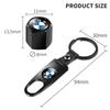 Tappetino per Valvola Pneumatico Ruota Auto con Portachiavi per BMW F07 F34 F10 F20 F48 F39 F30 F25 F26 F15 F16 F22 F32 E90