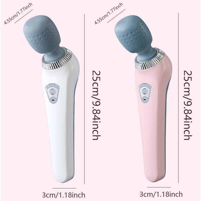 Handheld Massage Gun USB Rechargeable Portable Full Body Massager for Neck Back Legs Waist Muscle Pain Relief Tool