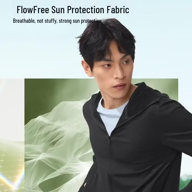 Bananenschirm Herren Atmungsaktive Sonnenschutzkleidung Jacke