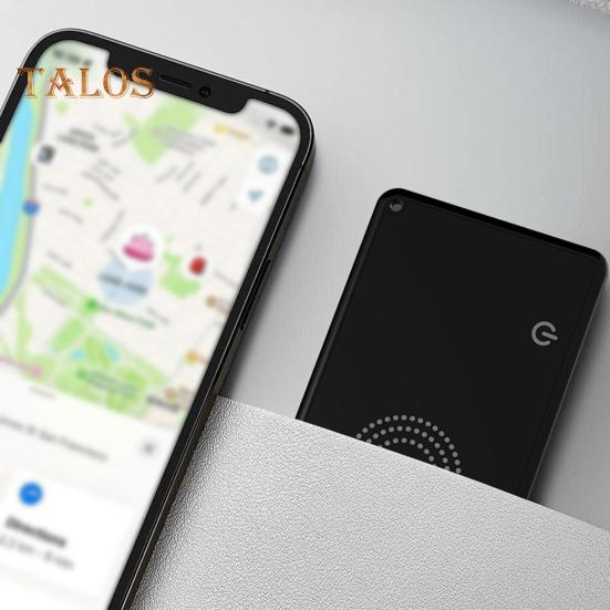 Bezdrátové nabíjení Peněženka Tracker Card Ultratenký design Přenosný GPS lokátor kompatibilní s Bluetooth Vodotěsný tenký vyhledávač předmětů