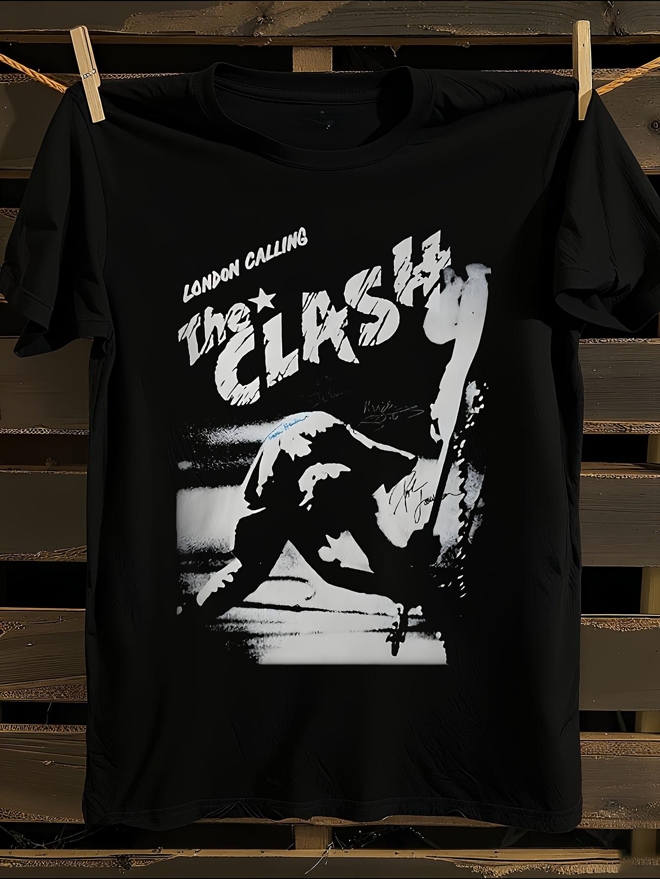 s The Clash London Calling Tshirt L