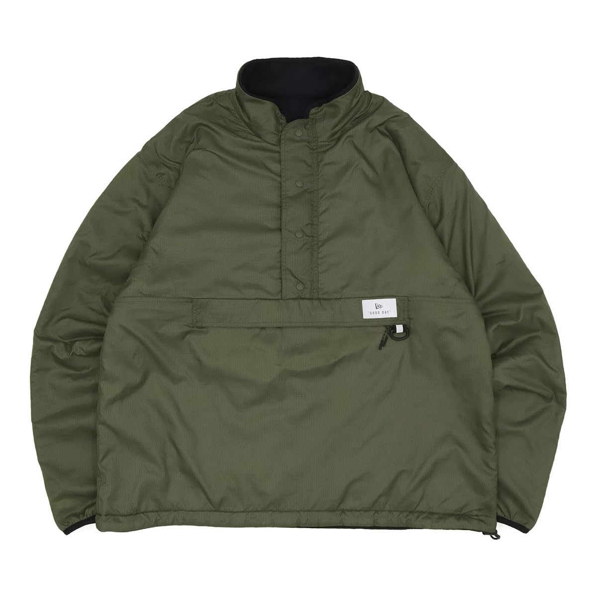 

Куртка флисовая Yoshida Brothers Collaboration M OD RV FLEECE JKT YOSHIDA BROS [New Era] Оливковый/черный