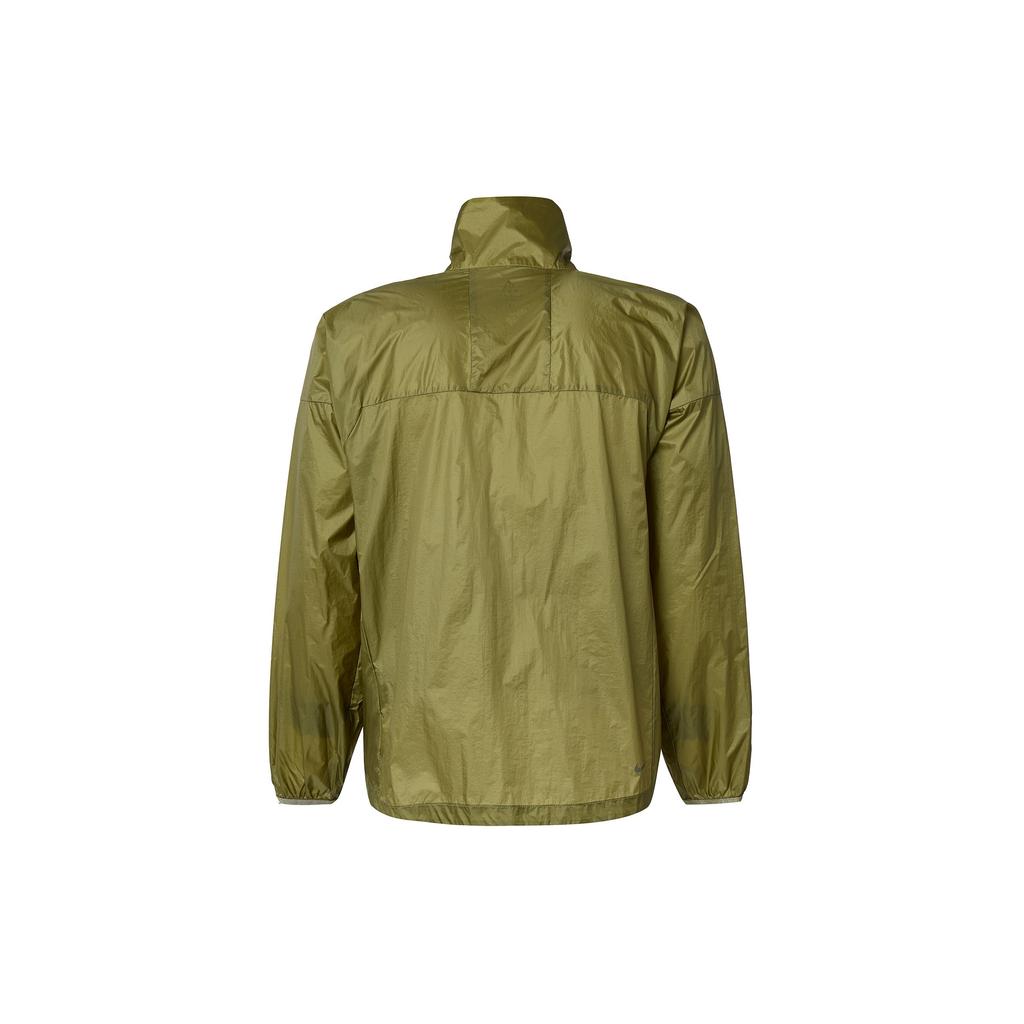 Nike Giacca Uomo Maniche Lunghe Collo Alto Stampa Logo Color-Block Giacche Verde DN3954-378