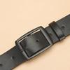 Fashionable and Luxurious Men's Belt with PU Leather and Metal Needle Buckle Design, Convenient and Practical Daily Necessities