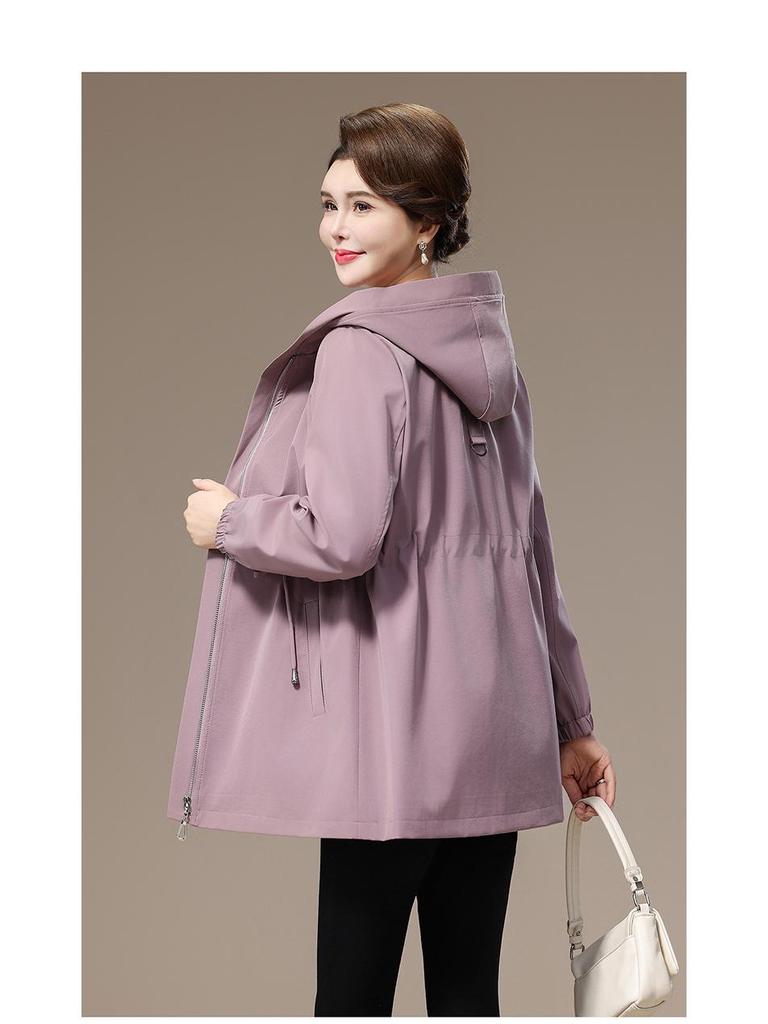 Frühlings- & Herbstmode Trenchcoat für Frauen mittleren Alters - Stilvoll, lockere Passform 2025 Edition
