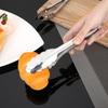 Pinças de Alimentos de Aço Inoxidável com Pegador Antiderrapante Pinças para Servir Pão Resistentes ao Calor à Prova de Ferrugem Polidas ao Espelho Utensílios de Cozinha para Churrasco Buffet Cozinha
