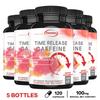 Caffeine Extract Capsules, Easily Absorbed, Dietary Supplement, High Purity, Suitable for Both Men and Women.