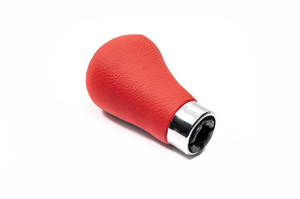 OEM Vites Topuzu (suni deri, kırmızı düz) BMW 5 serisi E-34 1988-1995 için