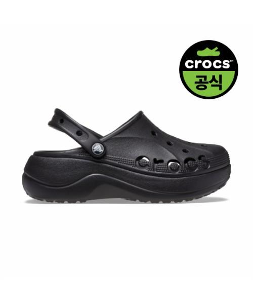 Crocs Women'S Baya Platform Clogs Bk (26Swcl208186)