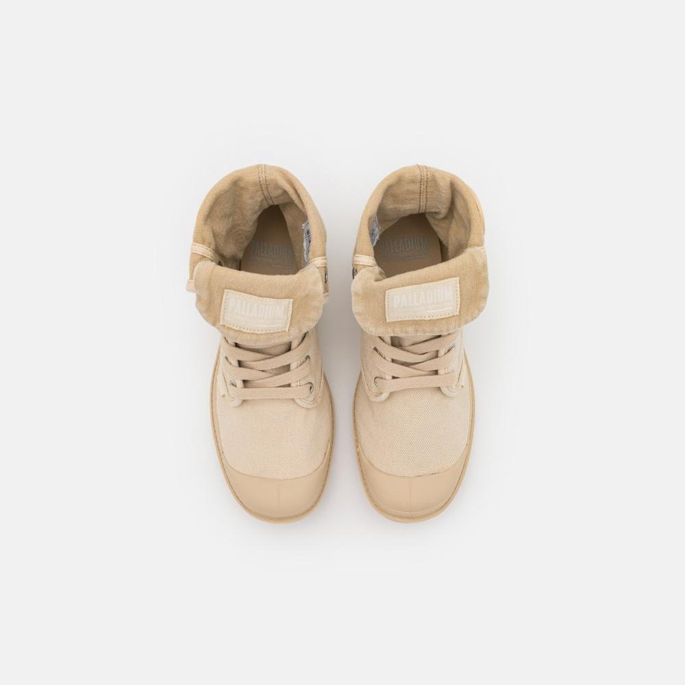 Palladium Us Baggy Sahara Boots Beige