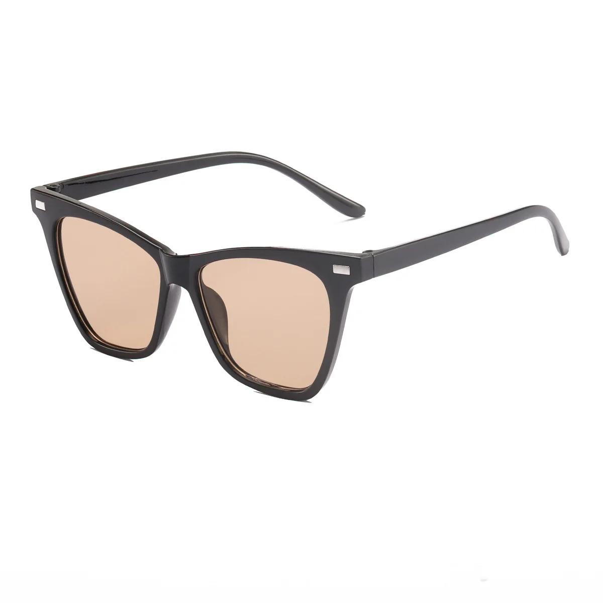 

Latest Women s Cat Eye Sunglasses Vintage Brand Designer Black Leopard Sun Glasses Men Traveling Style Eyewear Oculos De Sol 1PC