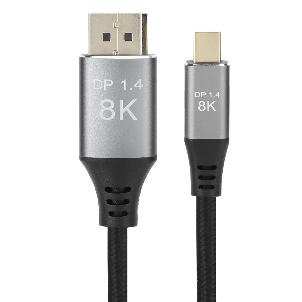 Version 1.4 Mini DP To DP Cable Two Way Mutual Conversion for Displayport Line 4K@144Hz HD Wire for Computers TVs