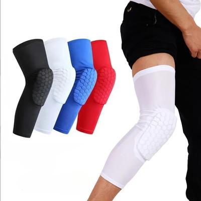 1 Stück Sport Knieschoner Kompressionsbandage Volleyball Basketball Knieschoner für Gymnastiktraining Knieunterstützung Protektor Fußball Schienbeinschoner