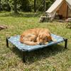 Moisture Proof Dog Marching Bed Breathable Elevated Pet Bed Cat Sleeping Bed  Indoor Outdoor